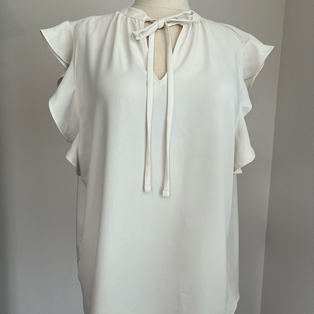 Elegant White Women's Top
